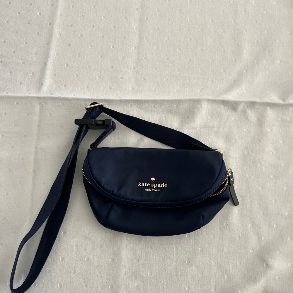 Kate Spade Navy Blue Belt Bag